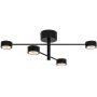Lampa podsufitowa 4x16 W czarna 2412260103 Nordlux Clyde zdj.3