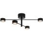 Lampa podsufitowa 4x16 W czarna 2412260103 Nordlux Clyde zdj.4