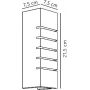 Kinkiet 1x5 W biały 2412501001 Nordlux Lancio zdj.2