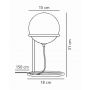 Lampa stołowa 1x5 W czarna 2412575003 Nordlux Wilson zdj.2