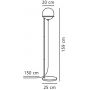 Lampa stojąca 1x5 W czarna 2412594003 Nordlux Wilson zdj.2