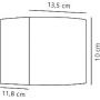 Kinkiet zewnętrzny 1x4.9 W antracyt 2418351050 Nordlux Milda zdj.2
