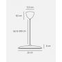 Lampa wisząca 1x14 W czarna-miedź 2420203030 Nordlux Artist zdj.2