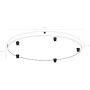 Podsufitka czarny 2512729003 Nordlux Luana zdj.2