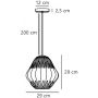 Lampa wisząca 1x15 W opal 2612343001 Nordlux Maluca zdj.2