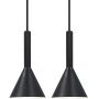 Lampa wisząca 2x12 W czarna 2612723003 Nordlux Kelvis zdj.1