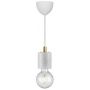 Lampa wisząca 1x60 W biała 45883001 Nordlux Siv zdj.3