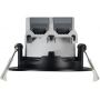 Lampa do zabudowy 1x4.5 W czarna 47570103 Nordlux Fremont zdj.4