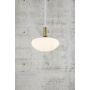 Lampa wisząca 1x60 W biała-czarna-mosiądz 48973001 Nordlux Alton zdj.3