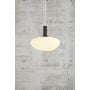 Lampa wisząca 1x60 W biała-czarna-mosiądz 48973001 Nordlux Alton zdj.2