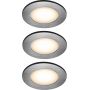 Lampa do zabudowy 3x4.5 W nikiel 49200155 Nordlux Leonis zdj.1