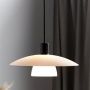 Lampa wisząca 1x40 W biała-czarna 2010863001 Nordlux Verona zdj.5