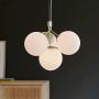 Lampa wisząca 4x28 W biała-mosiądz 2112153035 Nordlux Ivona zdj.4