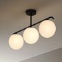 Lampa podsufitowa 3x25 W biała-czarna 2010583003 Nordlux Grant zdj.4