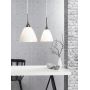 Lampa wisząca 1x60 W biała-chrom 73163010 Nordlux Read zdj.3