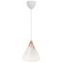 Lampa wisząca 1x40 W biała 84313001 Nordlux Strap zdj.1