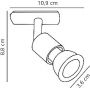 Lampa do szynoprzewodów 1x35 W biały 86119901 Nordlux FrøyaLink zdj.2