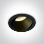 Lampa do zabudowy 1x10 W czarny 11105MBB One Light Vitali zdj.1