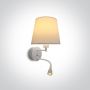 Kinkiet 1x40 W biały 61080WW One Light Milea zdj.1