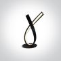 Lampa stołowa 1x12 W czarna 61086B One Light Hana zdj.1