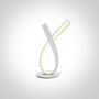 Lampa stołowa 1x12 W biała 61086W One Light Hana zdj.1
