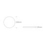 Plafon 1x18 W czarny 62006BV One Light Belfort 1 zdj.2