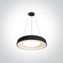 Lampa wisząca 1x80 W czarna 62180NBBW One Light Kapsala zdj.1