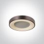 Plafon 1x40 W brązowy 62182BBRW One Light Greta zdj.1