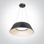 Lampa wisząca 1x60 W antracyt 63058BANW One Light Amedi zdj.1