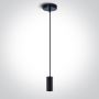 Lampa wisząca 1x20 W czarna 63124B One Light Irini zdj.1