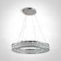Lampa wisząca 1x24 W chrom 63184CCW One Light zdj.1