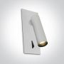 Kinkiet 1x3 W biały 65746RWW One Light Kandila 3 zdj.1
