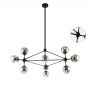 Lampa podsufitowa powyżej 6x8 W czarny OR80056 Orlicki Design Bao zdj.1