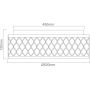 Plafon 3x15 W biały-złoty OR81015 Orlicki Design Cavalli zdj.2