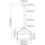 Lampa podsufitowa 4x15 W czarna-złota OR84146 Orlicki Design Stanza zdj.2
