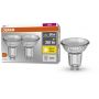 Żarówki LED Multipack 2x4.3 W 2700 K gu10 4099854045721 Osram Base zdj.1