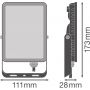 Naświetlacz 20 W 4000k biały-czarny 4099854429736 Osram Essential zdj.2