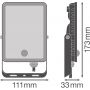 Naświetlacz 20 W 4000k biały-czarny 4099854430077 Osram Essential zdj.2
