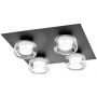 Lampa podsufitowa 4x5.5 W czarna 4099854447945 Osram Orbis Flame zdj.1
