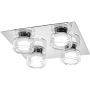 Lampa podsufitowa 4x5.5 W chrom 4099854447969 Osram Orbis Flame zdj.4