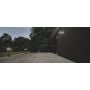Kinkiet solarny 1x6 W czarny 4099854455506 Osram Endura Style Solar Double Circle zdj.4