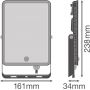 Naświetlacz 50 W 6500k biały-czarny 4099854548192 Osram Essential zdj.2