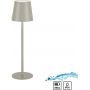 Lampa stołowa 1x3 W szara 1925040 Leuchten Direkt Euria zdj.5