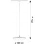 Lampa do szynoprzewodów 1x15 W biały 96791 Paulmann Urail Hildor zdj.2