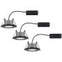 Lampa do zabudowy 3x6 W czarny 99991 Paulmann Calla zdj.3