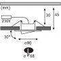 Lampa do zabudowy 3x6 W czarny 99991 Paulmann Calla zdj.2