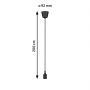 Lampa wisząca 1x20 W czarna PL50346 Paulmann Neordic zdj.2
