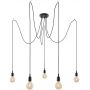 Lampa wisząca 5x60 W czarna PL50389 Paulmann Neordic zdj.1