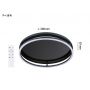 Plafon 1x38 W czarny PL71056 Paulmann Spaceglow zdj.2