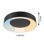 Plafon 1x23 W czarny PL71097 Paulmann Casca zdj.2